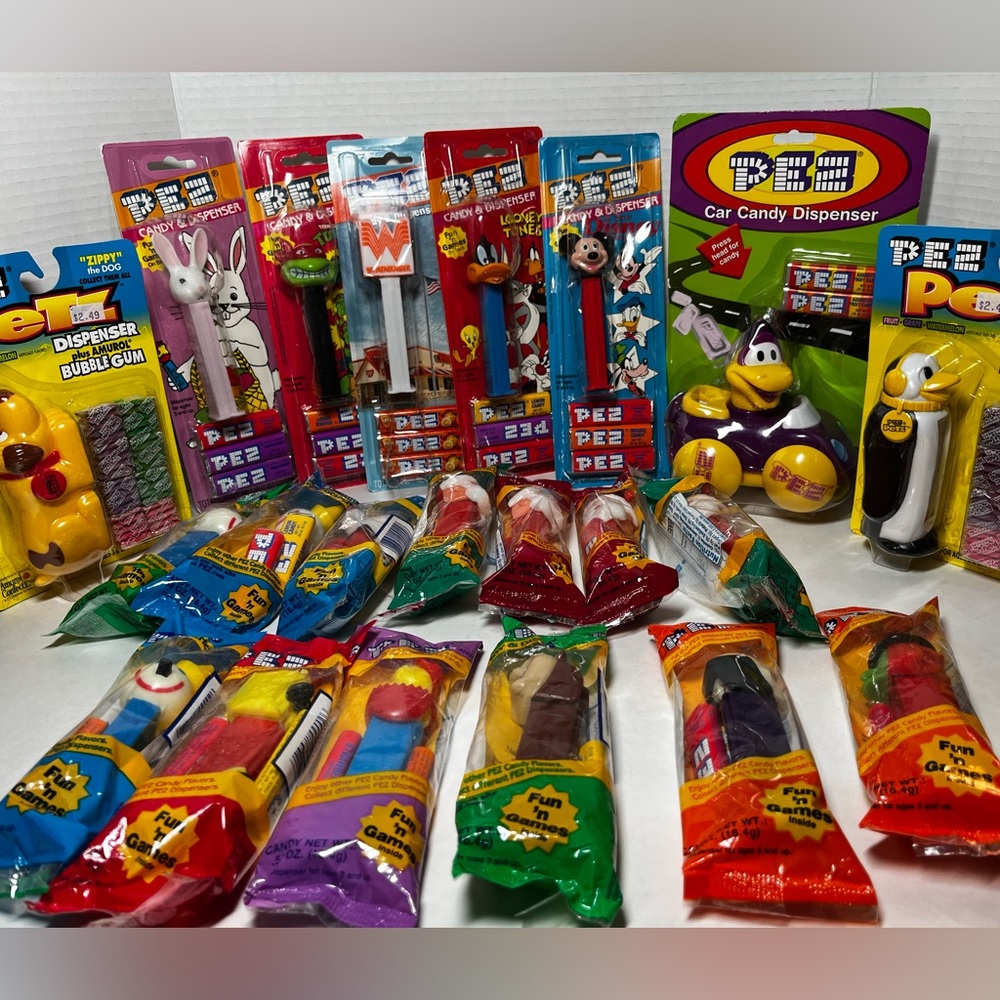 Vintage Candy Pez Lot
